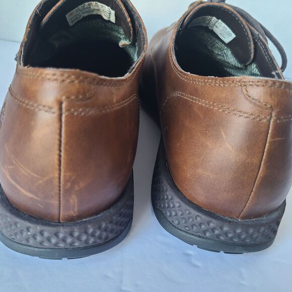 Timberland A1SNK Oxford Shoes Mens 9.5 Brown Leather Gore-Tex Waterproof Aerocor main image 7